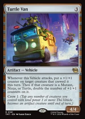 Turtle Van - Foil<br /><span class="collector-number">Collector No. 181</span>