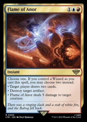 Flame of Anor - Foil<br /><span class="collector-number">Collector No. 203</span>