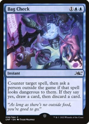 Bag Check<br /><span class="collector-number">Collector No. 36</span>