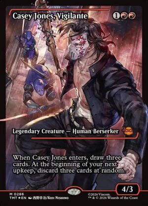 Casey Jones, Vigilante - Foil<br /><span class="collector-number">Collector No. 286</span>