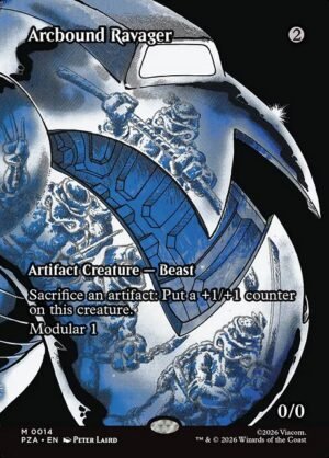 Arcbound Ravager - Foil<br /><span class="collector-number">Collector No. 14</span>