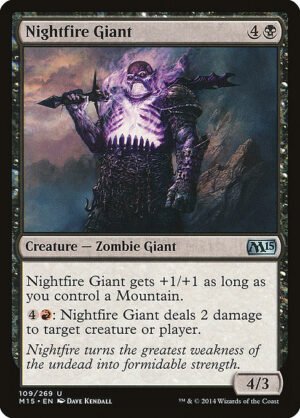 Nightfire Giant<br /><span class="collector-number">Collector No. 109</span>