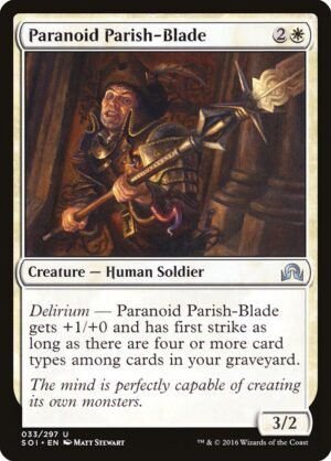 Paranoid Parish-Blade<br /><span class="collector-number">Collector No. 33</span>