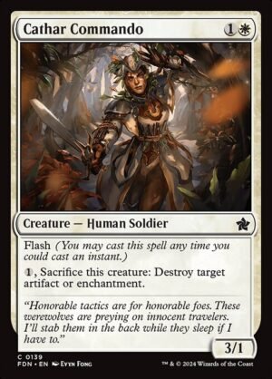 Cathar Commando - Foil<br /><span class="collector-number">Collector No. 139</span>