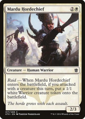 Mardu Hordechief<br /><span class="collector-number">Collector No. 17</span>