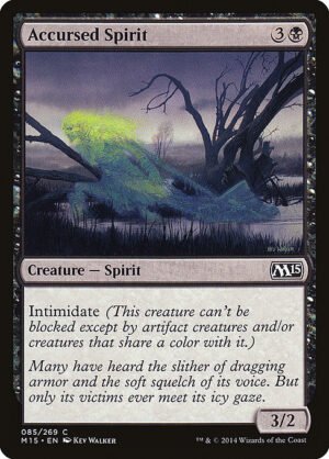 Accursed Spirit<br /><span class="collector-number">Collector No. 85</span>