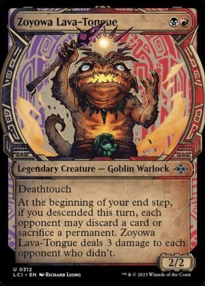 Zoyowa Lava-Tongue - Foil<br /><span class="collector-number">Collector No. 312</span>