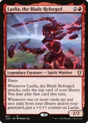 Laelia, the Blade Reforged<br /><span class="collector-number">Collector No. 801</span>