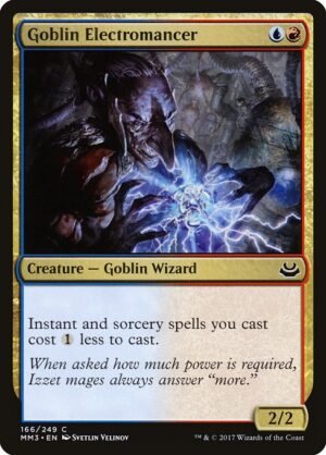Goblin Electromancer<br /><span class="collector-number">Collector No. 166</span>