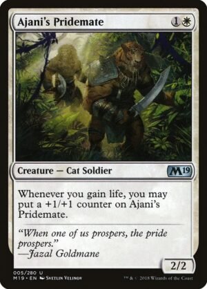Ajani's Pridemate<br /><span class="collector-number">Collector No. 5</span>