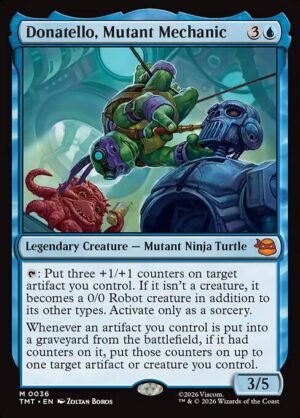Donatello, Mutant Mechanic - Foil<br /><span class="collector-number">Collector No. 36</span>