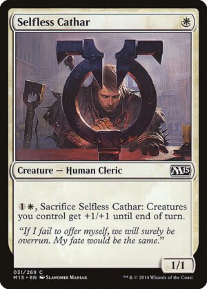 Selfless Cathar<br /><span class="collector-number">Collector No. 31</span>