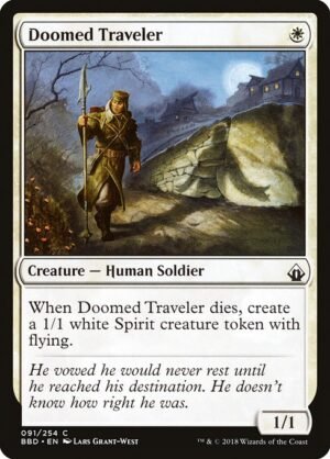 Doomed Traveler<br /><span class="collector-number">Collector No. 91</span>