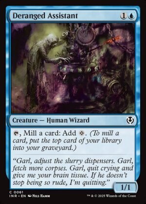 Deranged Assistant<br /><span class="collector-number">Collector No. 61</span>