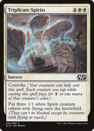 Triplicate Spirits<br /><span class="collector-number">Collector No. 40</span>
