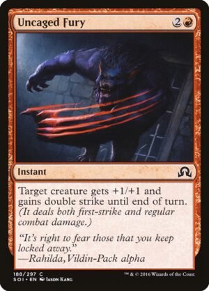 Uncaged Fury<br /><span class="collector-number">Collector No. 188</span>