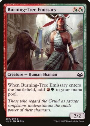 Burning-Tree Emissary<br /><span class="collector-number">Collector No. 207</span>