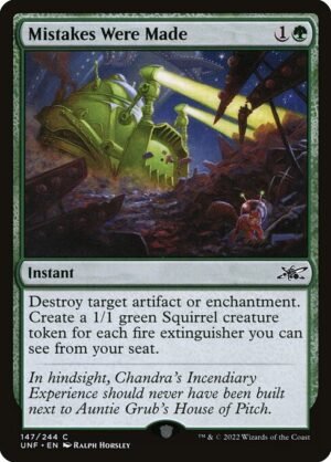 Mistakes Were Made<br /><span class="collector-number">Collector No. 147</span>