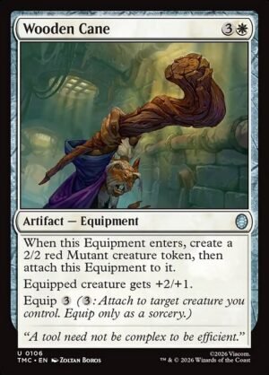 Wooden Cane<br /><span class="collector-number">Collector No. 106</span>