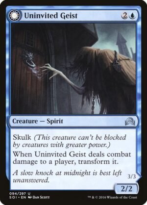 Uninvited Geist // Unimpeded Trespasser<br /><span class="collector-number">Collector No. 94</span>