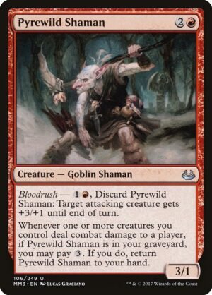 Pyrewild Shaman<br /><span class="collector-number">Collector No. 106</span>