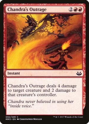Chandra's Outrage<br /><span class="collector-number">Collector No. 92</span>
