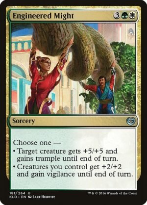 Engineered Might<br /><span class="collector-number">Collector No. 181</span>