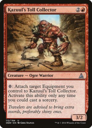 Kazuul's Toll Collector<br /><span class="collector-number">Collector No. 112</span>