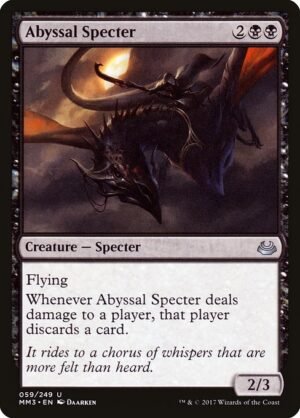 Abyssal Specter<br /><span class="collector-number">Collector No. 59</span>
