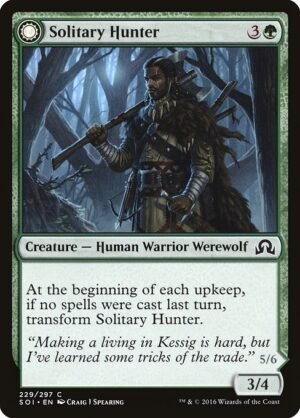 Solitary Hunter // One of the Pack<br /><span class="collector-number">Collector No. 229</span>