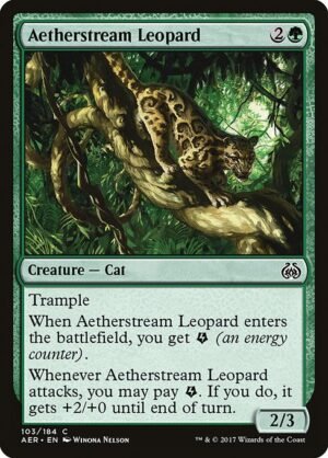 Aetherstream Leopard<br /><span class="collector-number">Collector No. 103</span>