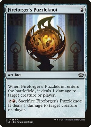 Fireforger's Puzzleknot<br /><span class="collector-number">Collector No. 213</span>