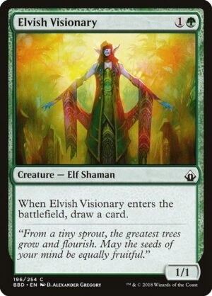 Elvish Visionary<br /><span class="collector-number">Collector No. 196</span>