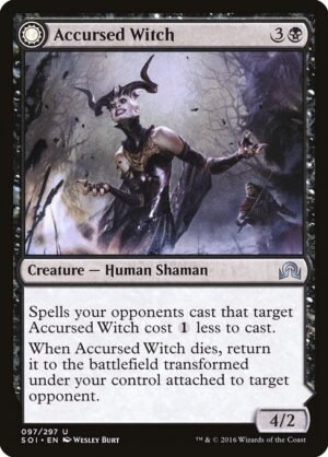 Accursed Witch // Infectious Curse<br /><span class="collector-number">Collector No. 97</span>
