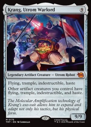 Krang, Utrom Warlord - Foil<br /><span class="collector-number">Collector No. 175</span>