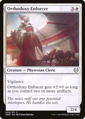 Orthodoxy Enforcer - Foil<br /><span class="collector-number">Collector No. 25</span>