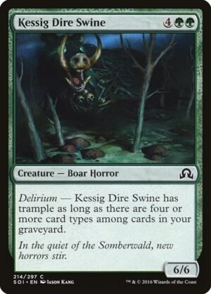 Kessig Dire Swine<br /><span class="collector-number">Collector No. 214</span>