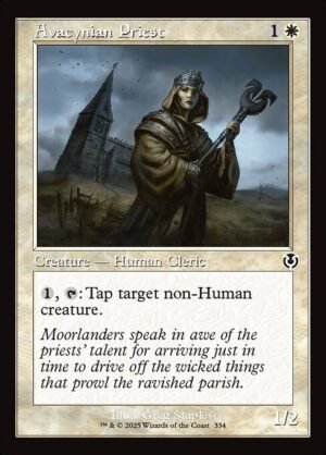 Avacynian Priest<br /><span class="collector-number">Collector No. 334</span>