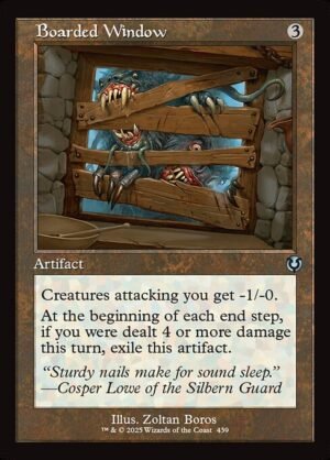 Boarded Window<br /><span class="collector-number">Collector No. 439</span>