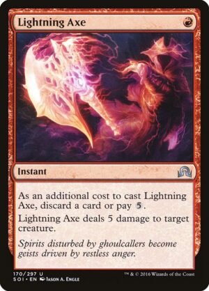 Lightning Axe<br /><span class="collector-number">Collector No. 170</span>