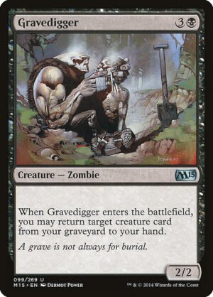 Gravedigger<br /><span class="collector-number">Collector No. 99</span>