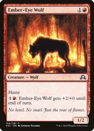 Ember-Eye Wolf<br /><span class="collector-number">Collector No. 154</span>