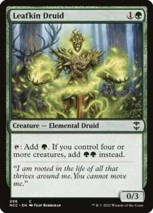 Leafkin Druid<br /><span class="collector-number">Collector No. 299</span>