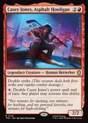 Casey Jones, Asphalt Hooligan<br /><span class="collector-number">Collector No. 115</span>