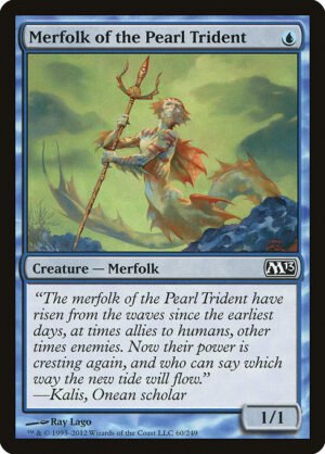 Merfolk of the Pearl Trident<br /><span class="collector-number">Collector No. 60</span>