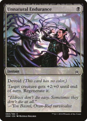 Unnatural Endurance<br /><span class="collector-number">Collector No. 80</span>