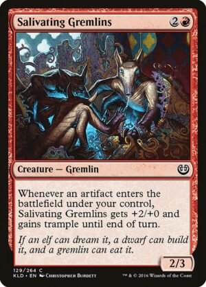 Salivating Gremlins<br /><span class="collector-number">Collector No. 129</span>