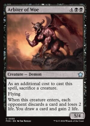 Arbiter of Woe - Foil<br /><span class="collector-number">Collector No. 55</span>