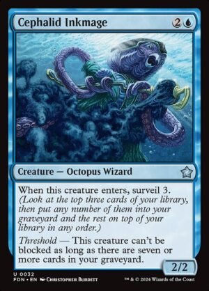 Cephalid Inkmage - Foil<br /><span class="collector-number">Collector No. 32</span>