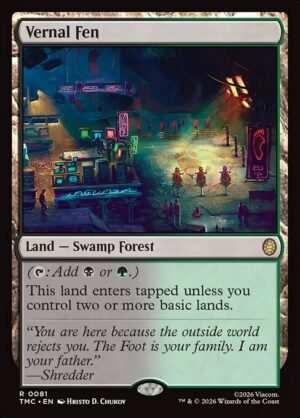 Vernal Fen Surge - Foil<br /><span class="collector-number">Collector No. 81</span>